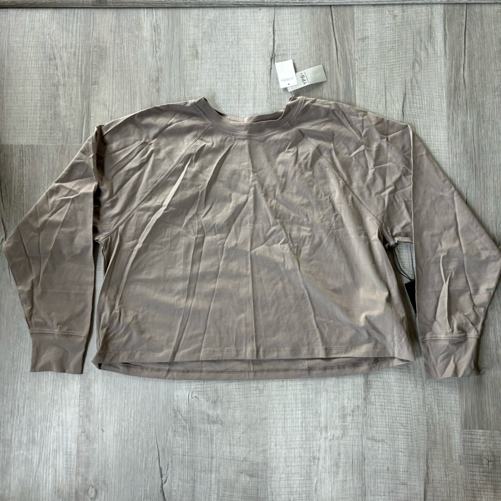 YPB Active Cotton-Blend Long-Sleeve Easy Tee